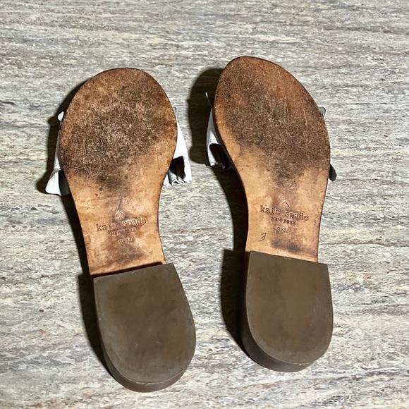Kate Spade ♠️ white leather sandals - Picture 14 of 15